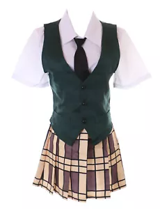 MN-198 Citrus Aihara Mei Schuluniform 4-Teile Set Anzug Kostüm Anime Cosplay - Bild 1 von 7