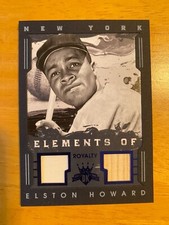 2016 Panini DK Elements of Royalty Framed Blue # ER-EH Elston Howard # 18/25