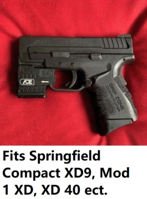 HG55 зеленый пистолет лазера + фонарик прицел 4Springfield XD9 XD XDS Xdm 3,8 компактный - Изображение 1 из 4