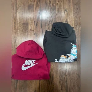 Bundle Girls Hoodie Teenage Mutant Ninja Turtles and Nike Size 6 - Picture 1 of 6
