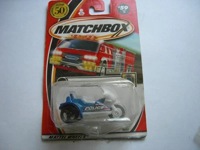 MATCHBOX  50th * # 59 * POLICE MOTO * 2001 * IN OVP - Bild 1 von 2