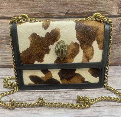 Kurt Geiger Shoreditch  Bag Leather Cowprint - Image 1 of 4