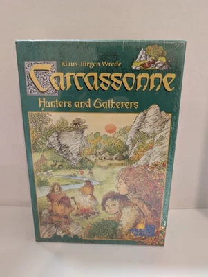 NEW Carcassonne Hunters and Gatherers Board Game Rio Grande Games SHRINK - Image 1 of 4