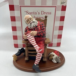MINT Dept 56 Bachman’s Exclusive ~ SANTA’S DRESS REHEARSAL ~ #8801 Original Box - Picture 1 of 12