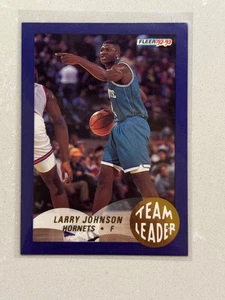 1992-93 Fleer Larry Johnson Team Leader #3 - Bild 1 von 2