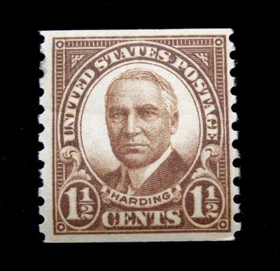 Катушечная марка США Скотт 686 Хардинг 1,5 цента 1930 как новая MLH - Изображение 1 из 2