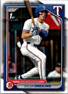 2024 Bowman Draft #BD-42 Dylan Dreiling - Bild 1 von 2