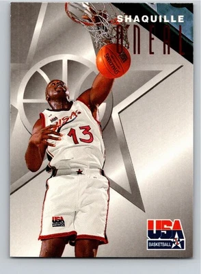 1996 Skybox Texaco #7 Shaquille O'Neal USA Olympic Team Free Shipping! - Image 1 of 2