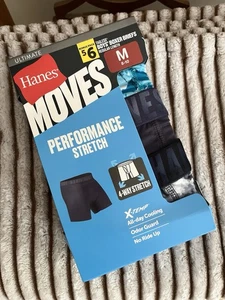 Boys M 8-10 Hanes Moves Boxer Briefs - Picture 1 of 2