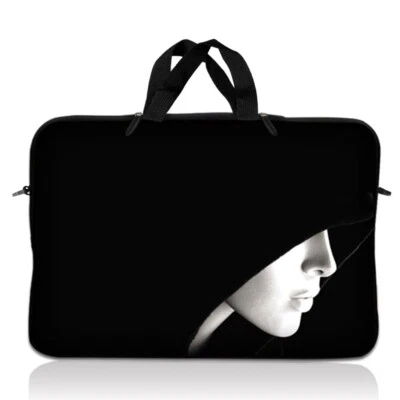 10" 10.1" 10.2" 9 8 Funda para Laptop Netbook Funda Estuche Cubierta Tablet Arte Facial Foto 1 de 4