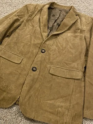 Chaqueta de pana Jeep Spirit 1941 para hombre L (funciona pequeña ver medidas) Abrigo deportivo marrón Foto 1 de 4