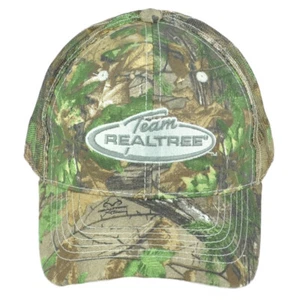 Team Realtree Mesh Trucker Tarnmuster Outdoor Verstellbare Gebogene Mütze Kappe - Bild 1 von 7