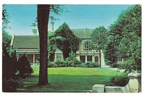 Blick vom Gelände PAINE ART CENTER Arboretum OSHKOSH WISCONSIN Postkarte WI - Bild 1 von 2