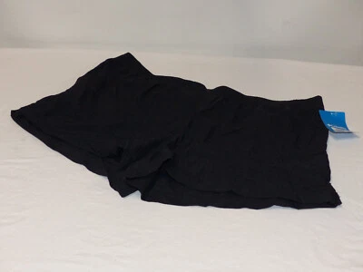 Columbia MUJER TALLA XXL Corte Corto NEGRO Pantalones Cortos Sandy River Bolsillos Foto 1 de 3