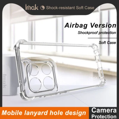 Para Motorola G Stylus 5G (2025) IMAK Antigolpes 4 Bolsas de Aire Goma Suave Estuche Cubierta Foto 1 de 4