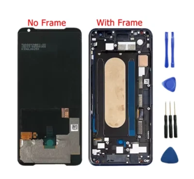 OLED For Asus ROG Phone II ZS660KL LCD Display Touch Screen Digitizer With Frame - Image 1 of 4
