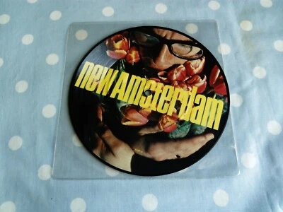Elvis Costello New Amsterdam 4 Track Vinyl 7" PICTURE Disc ( Black Rim/1500) - Image 1 of 2
