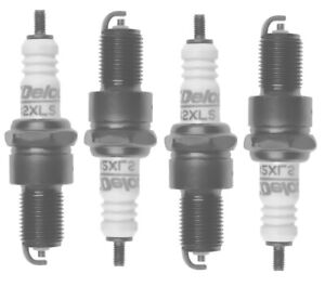 Set Of 4 Spark Plugs AcDelco For Audi Dodge Eagle Mazda Nissan Plymouth 4 CYL