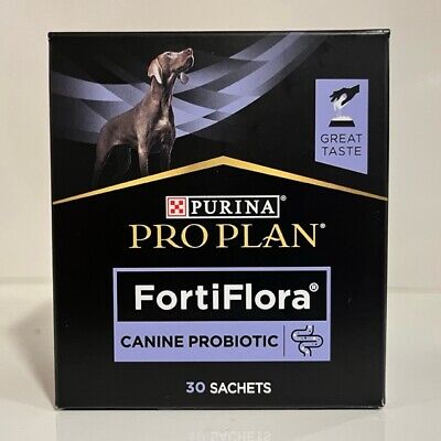 FORTIFLORA¹Chien Purina Probiotique Diet Complement Intestinal 10/30/60 Sachets • 12.40€