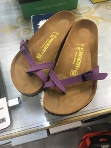 Birkenstock Piazza Graceful pearl riviera blue - infradito regolabile 41 - Foto 1 di 3