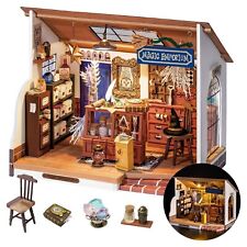 Rolife DIY Miniature House with Furnitures Tiny House Kit with LED Birthday Gift