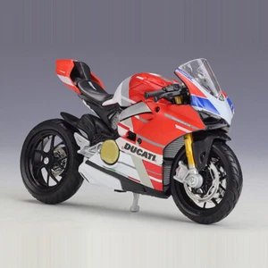 1:18 Ducati Panigale V4 S Corse Diecast Motorcycle Model Toys Gifts for Boys - Picture 1 of 10