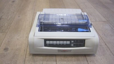 OKI MICROLINE 5520 MONO DOT MATRIX PRINTER - P/N D22200B - £135 + VAT - Image 1 of 4
