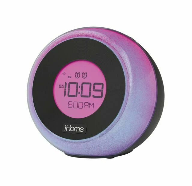 iHome iBT290B Bluetooth Color Changing Clock Radio
