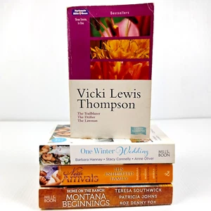 Mills and Boon Romance Love x 4 Bundle Lot 3-in-1 Value Novels 12 Stories - Picture 1 of 24