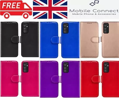 For Samsung Galaxy A13 A12 A03s A33 A53 A14 Wallet Case Leather Flip Phone Cover - Image 1 of 4