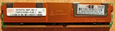 Hynix 1 GB 2Rx8 PC2-5300F-555-11 FB-DIMM - Image 1 of 2