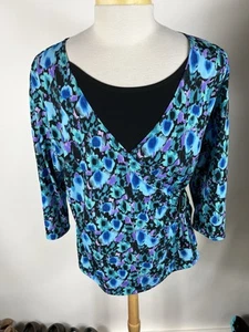 Notations Damen Gr. XL 3/4 Arm Pullover Mode Oberteil -3863 - Bild 1 von 5