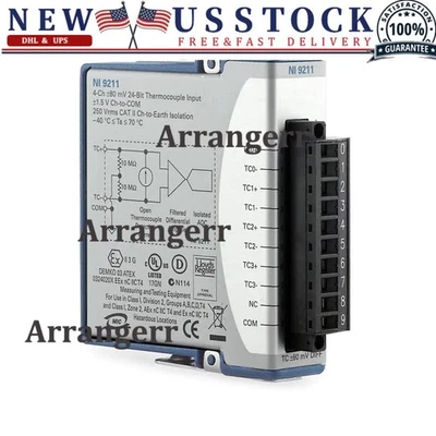 US Free TAX NEW NI NI-9211 NI9211 C Series Temperature Input. - Image 1 of 4