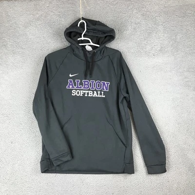 Sudadera con Capucha Albion College Softbol Para Hombres Mediana NCAA Béisbol Nike Dri Fit Pullover Foto 1 de 4