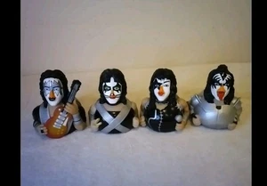 Musik Rock Gruppe KISS 4er Set große Gummienten, Gene Simmons... - Bild 1 von 1