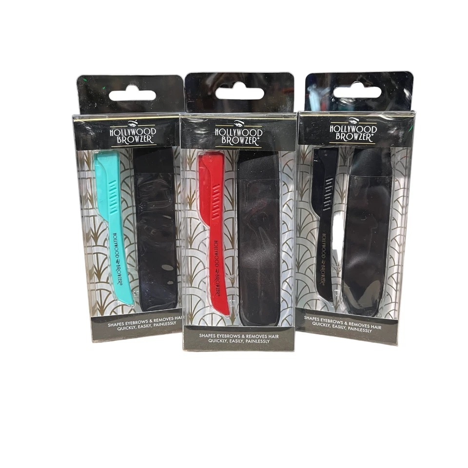 PRICE OUTLET UK Hollywood Browzer - Dermaplane Eyebrow Razor - Brand New Sealed