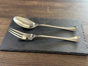 Vintage Dansk DISTEL 60er Jahre großes 10" 2-teiliges Servierset von Jens Quistgaard - Bild 1 von 8