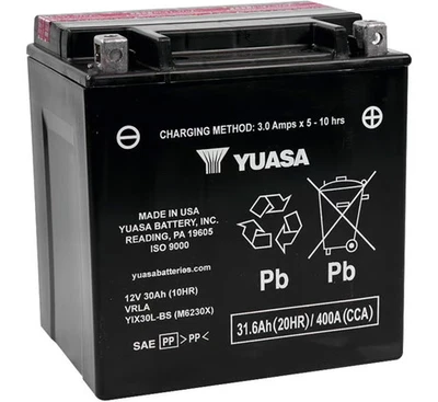 Batería Yuasa Alto Rendimiento Libre de Mantenimiento - YIX30L-BS Moto ATV/UTV Foto 1 de 4