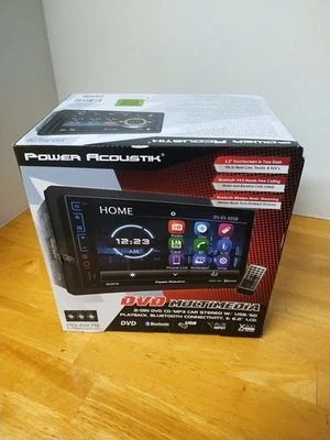 Power Acoustik PD-627B Double DIN DVD, Digital Media Player w/ Bluetooth - Image 1 of 4