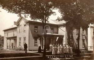 Stancliffe House Edinboro College PA Erie County RPPC Photo Postcard COPY - Picture 1 of 2