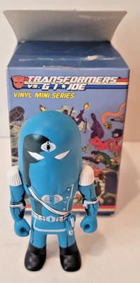 Kidrobot Transformers Vs Gi Joe Cobra Commander 3" Vinyl Mini Figure Hasbro 2/24 - Image 1 of 2