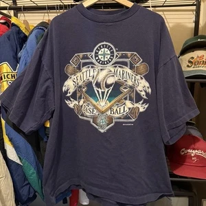 Vintage Single-Stitched Seattle Mariners - Picture 1 of 6