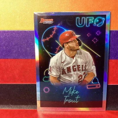 2022 Bowmans Best UFO Mike Trout #UFO-1 Angels - Image 1 of 4