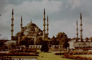 8 X 35mm Colour Slides - Istanbul - Blue Mosque / Suleymaniye Moschee - Col Fade - Picture 1 of 8