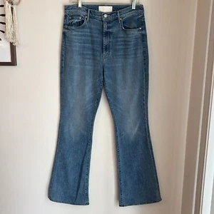 Mother Superior Damen High Waist Weekender Sleeve Heels Schlagjeans Gr. 32 - Bild 1 von 16
