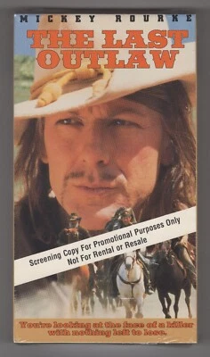 The Last Outlaw (Rare Factory Sealed VHS Screener) Mickey Rourke / Steve Buscemi - Image 1 of 2