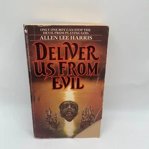 Deliver Us from Evil by Allen Lee Harris 1988 1st Print Vintage Horror Paperback - Imagen 1 de 6