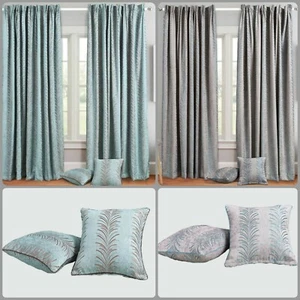 Lápiz Plisado Jacquard Grueso Cortinas Cinta Superior Lujo Listo para Hacer Cortina  - Imagen 1 de 25