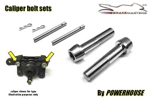Kawasaki Ninja ZX-7 H2 1990 rear brake caliper joint bolt pad pins stainless - Picture 1 of 5