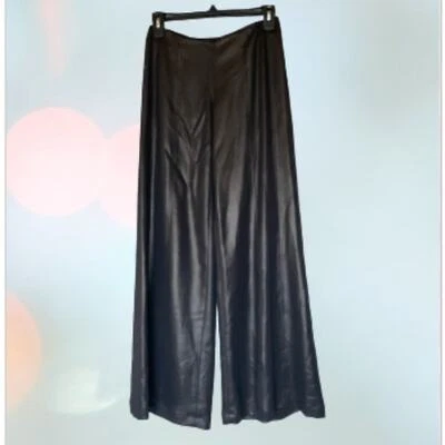 Calça social Yansi Fugel bronze metálica perna larga  - Imagem 1 de 4